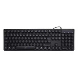 Teclado Ktouch Preto 60133485 Maxprint