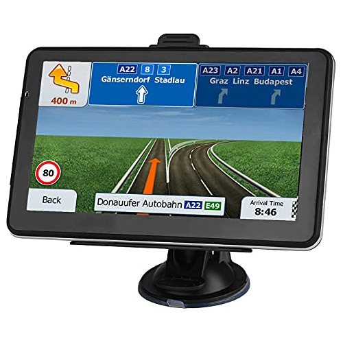 Navegador Gps Portátil Para Coche Con Pantalla De 7 Pulgadas