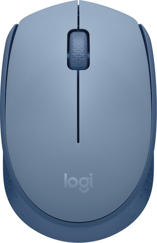 Mouse M170 Logitech Inalámbrico Color Blue Grey Receptor Usb