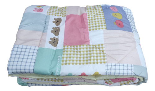 Acolchado De Invierno Infantil Reversible 1 ½ Plaza 150x235