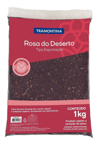 Substrato Rosa Deserto Nutrientes 1kg Tramontina