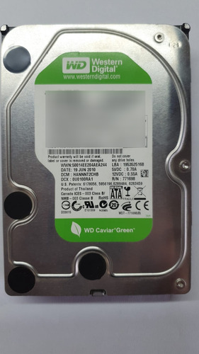 Disco Duro Western Digital Wd Caviar Green Wd10ears 1tb 