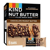 Kind Barra Cereal Nut Butter Chocolate Cacahuate 37grs 6pack