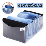 Colmeia Organizadora Para Calça Jeans C/ 6 Nichos Divisórias