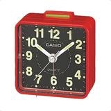 Reloj Despertador Analogico Casio Tq140 Analogo Luz Numeros