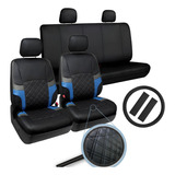 Sentra Kit Fundas Cubreasientos Tactopiel 2003-2019 Azul