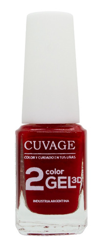 Cuvage Esmalte Vegano Color Gel 3d Uñas Manicuria X 11ml