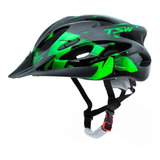 Capacete Ciclismo Tsw Raptor2 C/led Traseiro Mtb Bike 