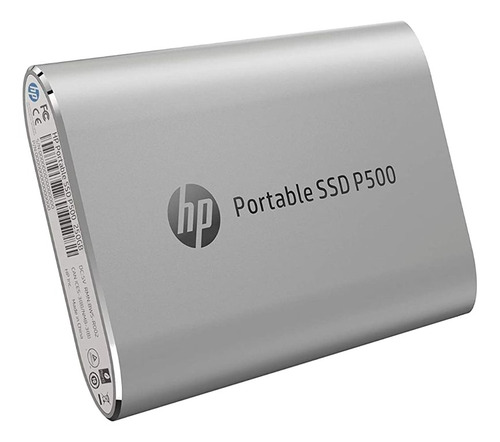 Disco Sólido Externo Hp P500 7pd51aa 250gb Silver