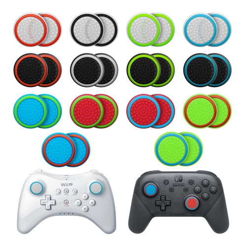 2 Gomas Joystick Para Switch Pro Controller Xbox Ps5 Grips