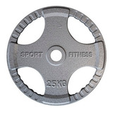 Disco Pesas Olímpico 2 Pulgada Con Agarres 20kg Sportfitness