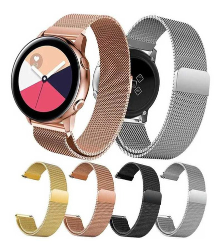 Correa Metálica Para Samsung Galaxy Watch 3 41mm/active 2  
