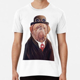 Remera Dogo De Burdeos Algodon Premium