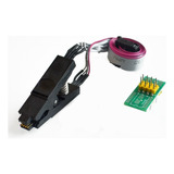 Clipe Pinça Smd Adaptador Sop8 P/ Gravador Eprom Bios Flash