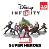 Disney Infinity Avengers 6 Figuras 6 Discos Y 1 Mundoó