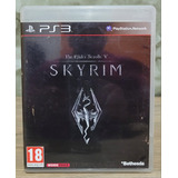 The Elder Scrolls V Skyrim, Jogo Original Para Ps3 Com Mapa 