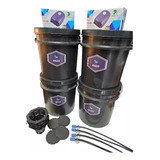 Kit Hidroponia Dwc Para 4 Plantas En 10l