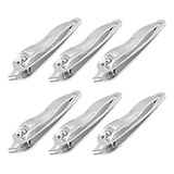Dmtse 6 X Metal Slanted Edge Nail Clippers Clippers Pedicure