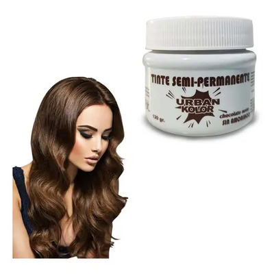 Tintes Fantasia Para Cabello Semipermanente Sin Amoniaco Tono Chocolate | Meses sin interés