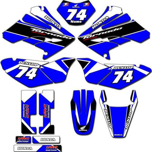 Kit Adesivos Tornado Xr250 2006 A 2008 Trilha Torn-83