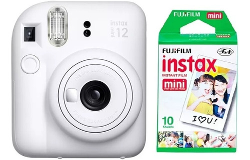 Camara Instantanea Instax Mini 12 Blanca +10 Fotos Entrega