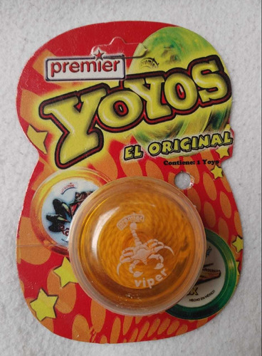 Yoyo Premier Original Naranja Viper Alacran Nuevo Yo-yo