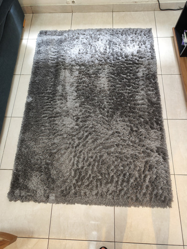 Alfombra Pelo Largo Shabby Soft Grafito 120x170