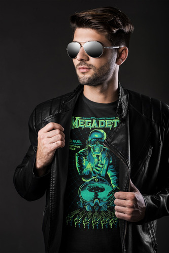 Camiseta Rock Metal Megadeth N5