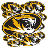 Calcomanía De Universidad De Missouri Tigers Mu Mizzou...