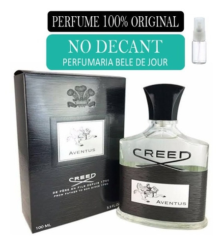 Decant 100% Original Creed Aventus 15ml + Grátis 1 Brinde .