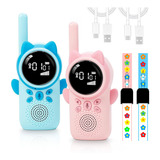 Radios Walkie Talkies Para Ninos Recargables 2pcs,22 Canales