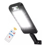 Foco Aplique Solar Luz Led  180w Control Remoto Y Sensor