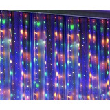 Serie Cortina Navideña 800 Leds Multicolor 3x3