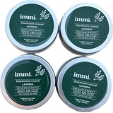 Desodorante Immi Natural 4pz De 75g C/u Para Niños+6-adultos