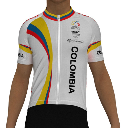 Jersey Maillot Camisa Ciclismo Colombia Corta 2246.