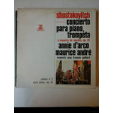 Vinilo 4390 - Shostakovitch - Concierto Piano, Trompeta