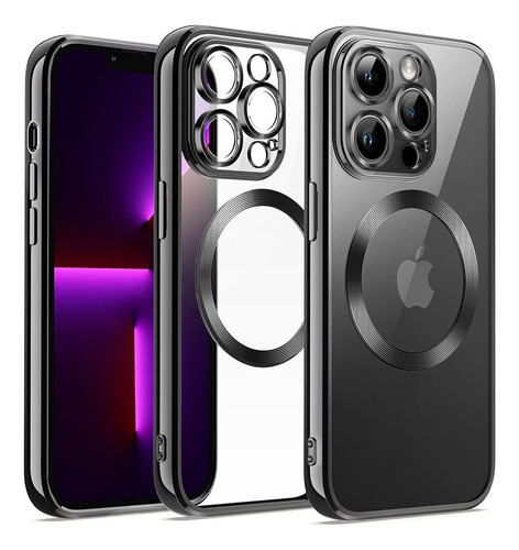 Funda Para iPhone 12 Pro Max Magnetica Protector Cam Case