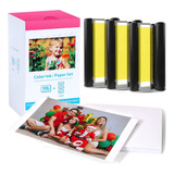 2 Paquetes Canon Compatible Selphy Kp-108in Kp108 Tinta Y Pa