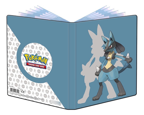 Ultra Pro Lucario - Cartera De 4 Bolsillos Para Pokémon: P.