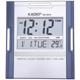 Reloj Pared Digital Kadio Termometro Timer Alarma Calendario