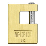 Candado Bronce Perno Horizontal Reforzado 50mm Bremen 7746