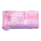 Estuche Lapices Capacidad Sanrio Kawaii My Melody Llavero