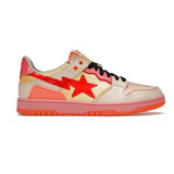 A Bathing Ape Bape Sk8 Orange Yellow Red