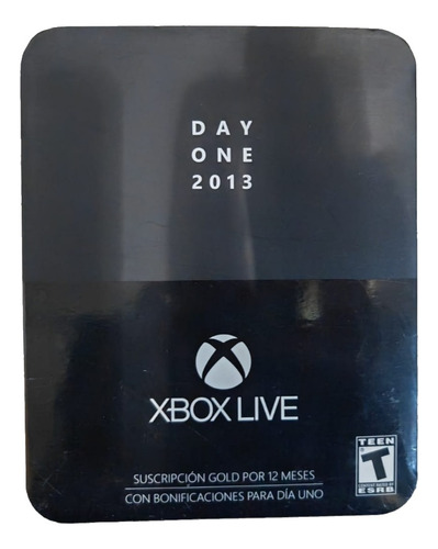 Targeta Xbox Live Gold Day One 2013 