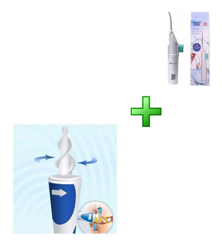 Cotonete Ear De Ouvido Aparelho + Dental Mágico Power Floss 