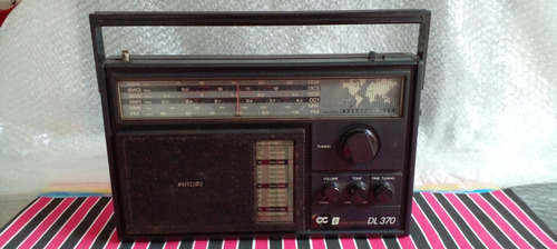 Radio Antigo Philips Dl 370 Raro