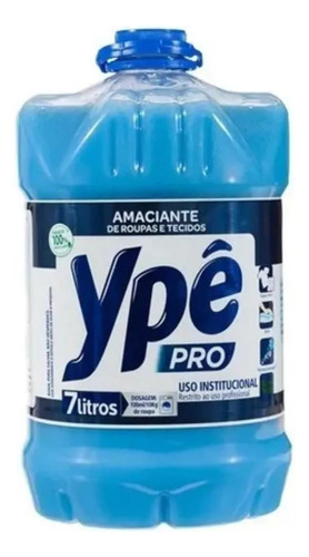 Amaciante Ype Profissional 7 Litros Pro Lavanderia Premium