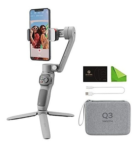 Estabilizador Para Celular Zhiyun Smooth-q3 3 Ejes -gris