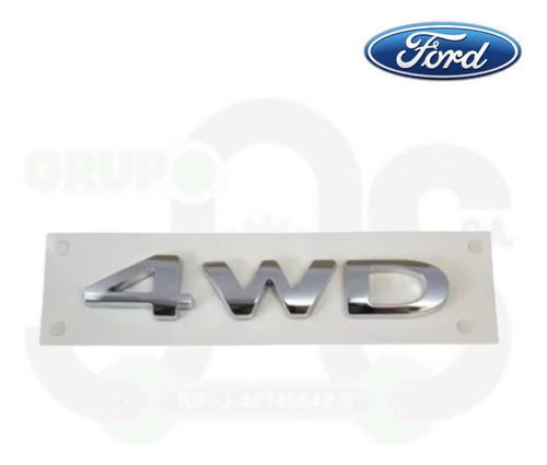 Emblema 4wd De Compuerta Ford Explorer 3.5 V6 12-19 Original Foto 4