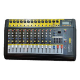 Consola Power Mixer Andkoss 12 Canales Vz120ii